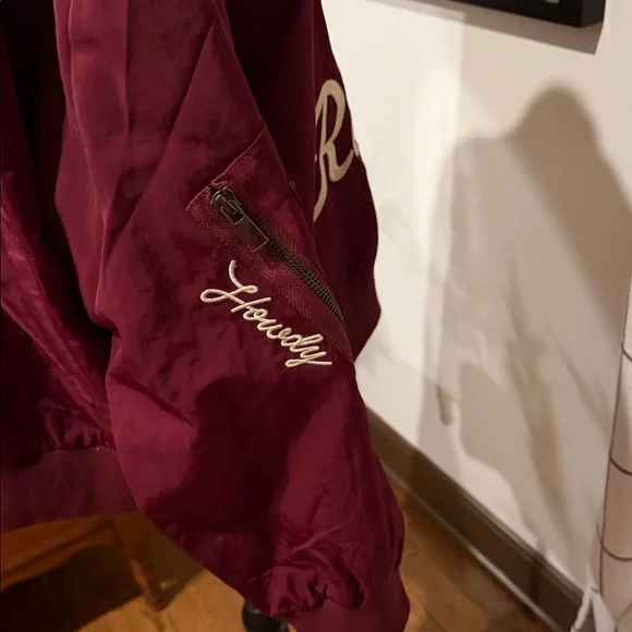 DAVI & DANI West Coast Rodeo Jacket - Wine & Cream Embroidery w/ patches medium - Picture 8 of 16